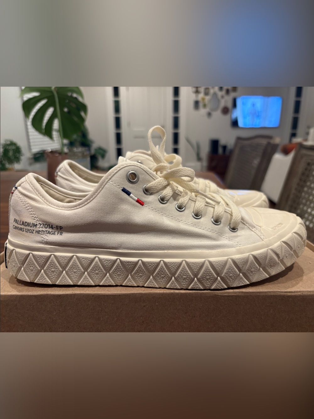 Palladium Canvas Low-Top Sneakers